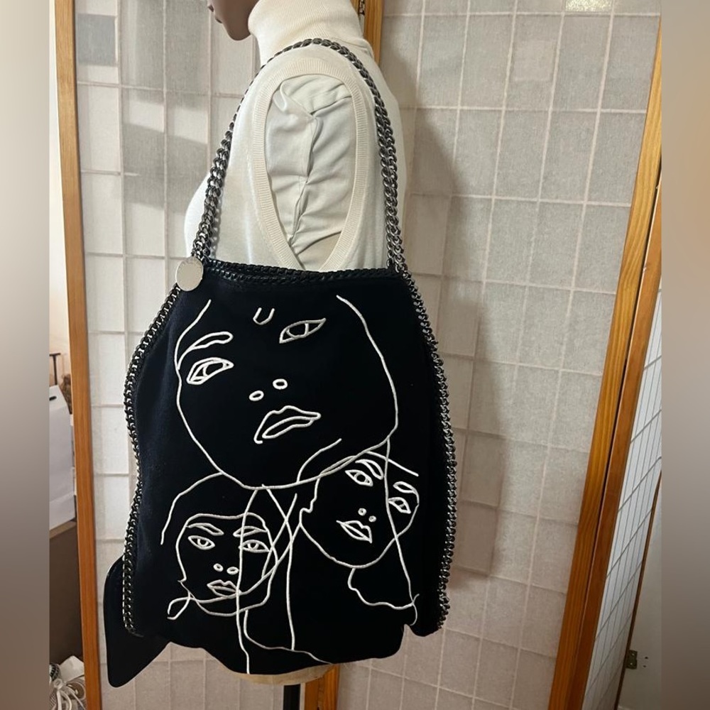 Vintage Stella McCartney handbag with faces